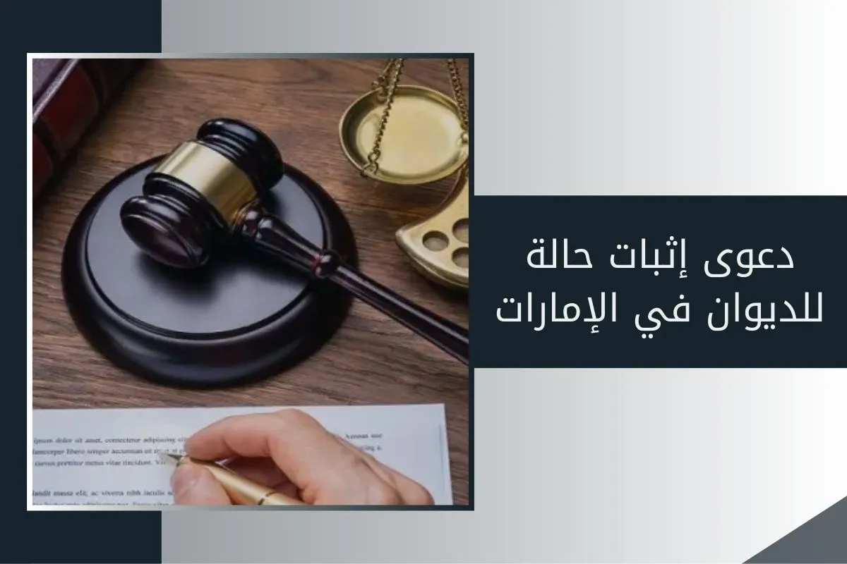 دعوى إثبات حالة للديوان في الإمارات