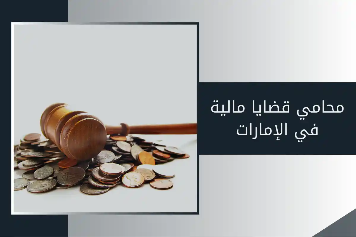 محامي قضايا مالية في الإمارات